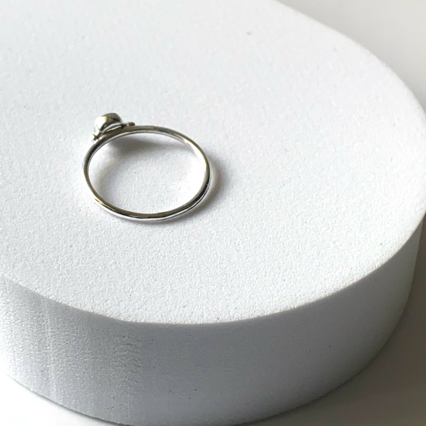Silver Silver Turquoise Ring