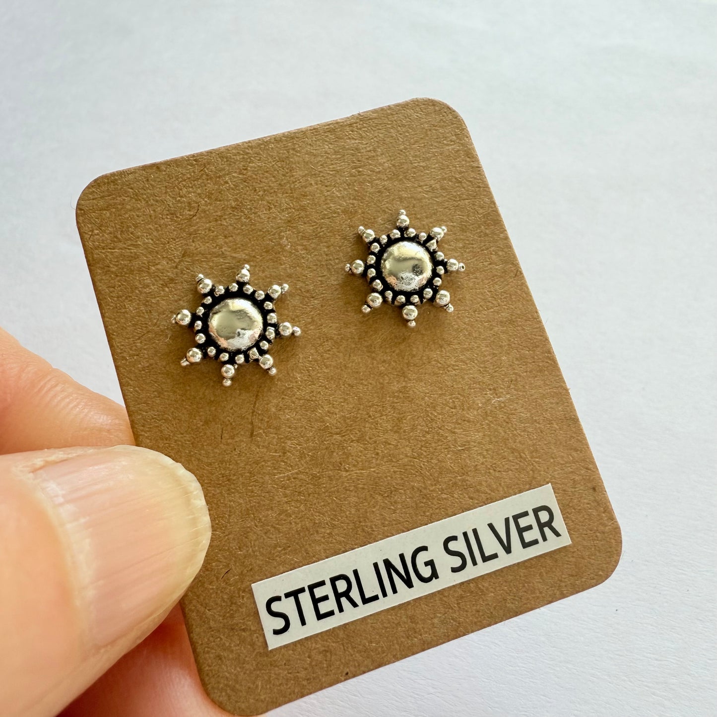 Large Sun Studs