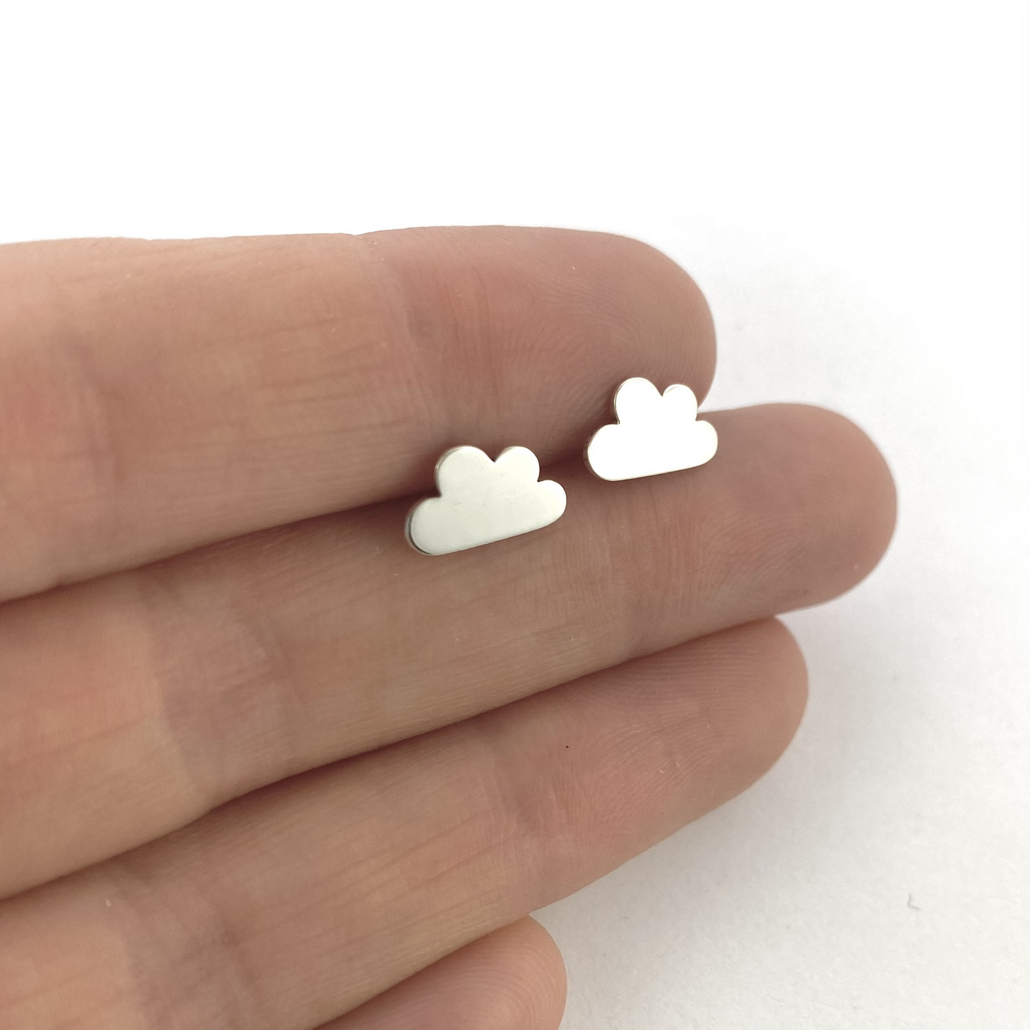 Cloud Stud Earrings