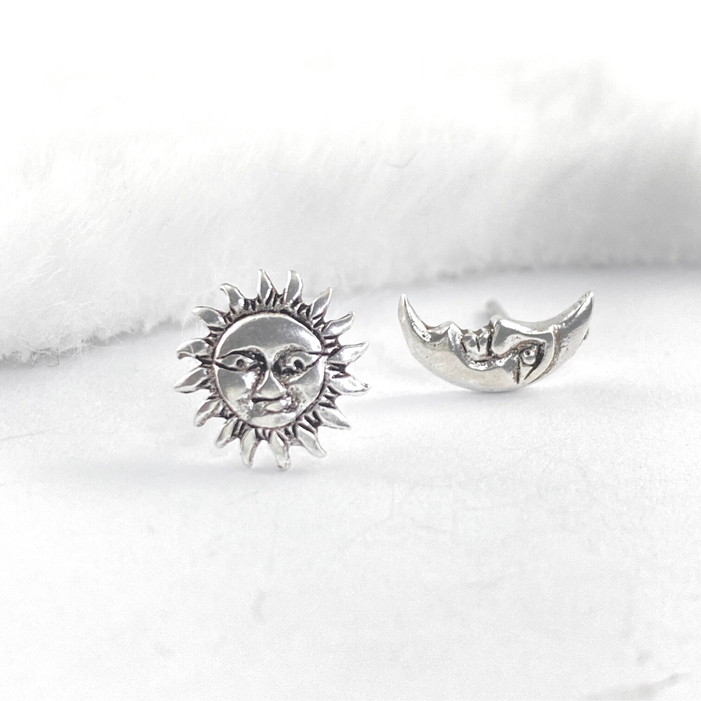 Sun Moon Studs