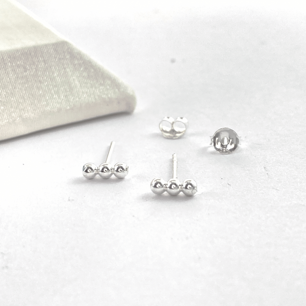 Bar Stud Earrings