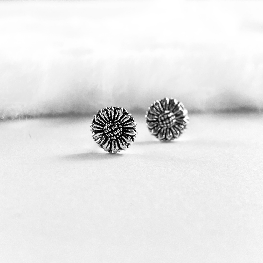 Sunflower Stud Earrings