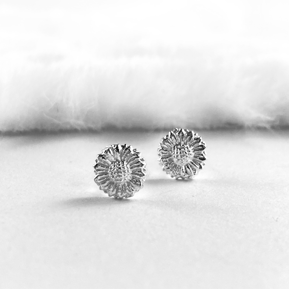 Sunflower Stud Earrings