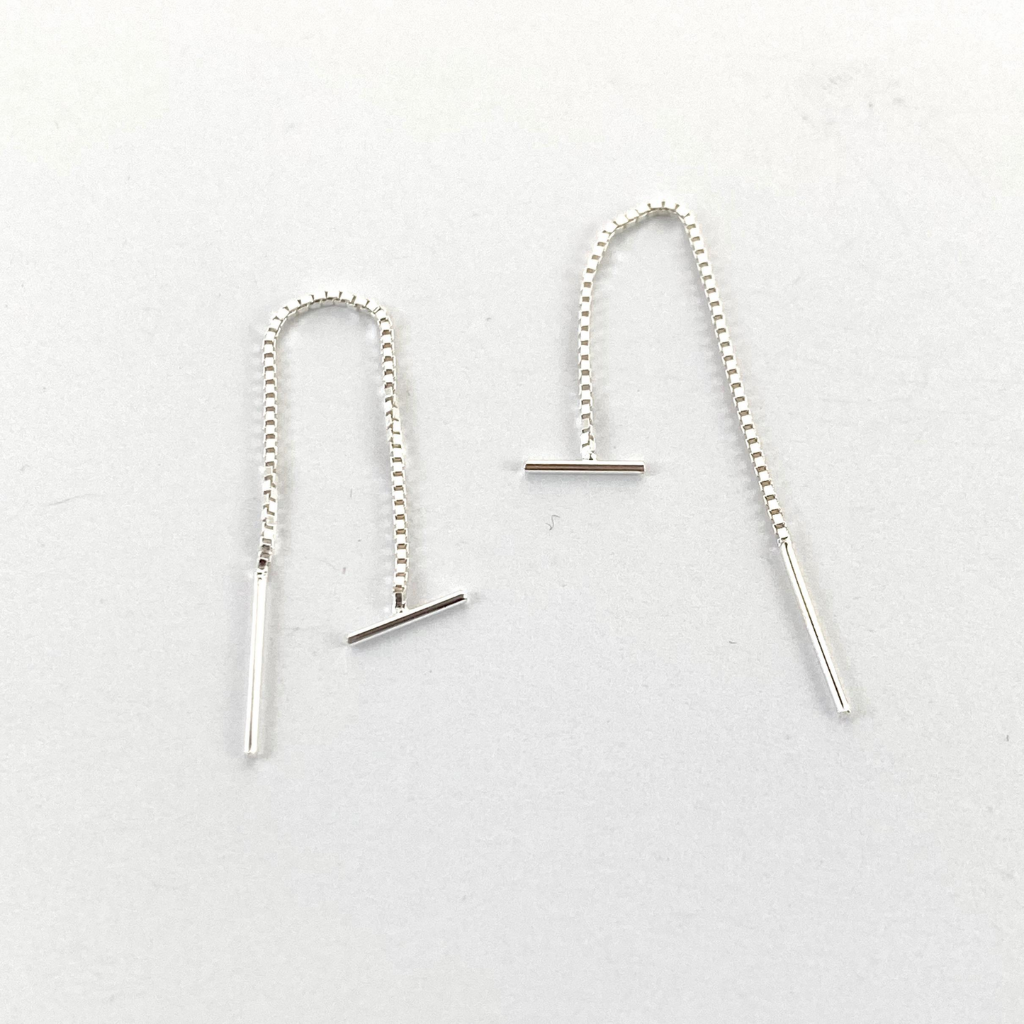 Bar Thread Earrings