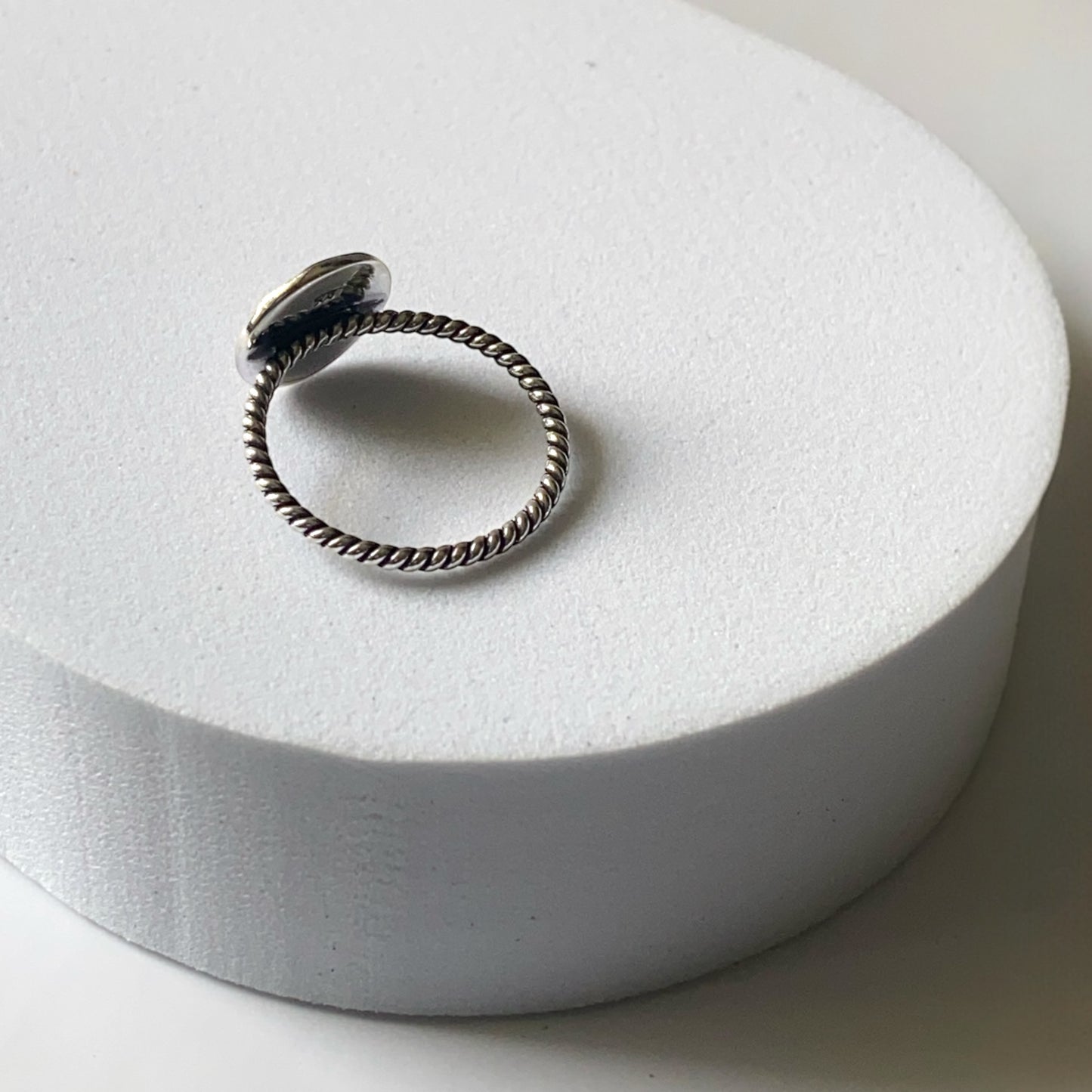 Silver Silver Turquoise Ring