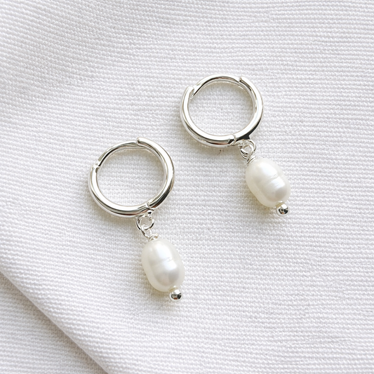 Pearl  Hoops