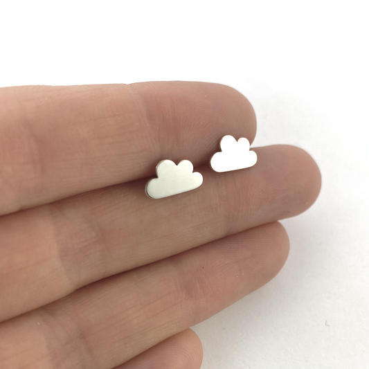Cloud Stud Earrings